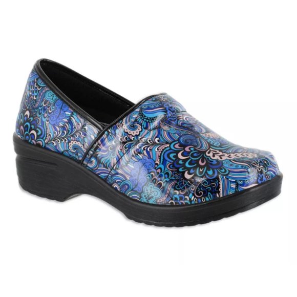 Easy Work By Easy Street Lyndee Health Care Professional Shoes, Blue Women's 8M - Picture 1 of 16